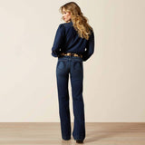 ARIAT WOMEN'S PERFECT RISE CATALAYA TROUSER JEANS - PLUMAS
