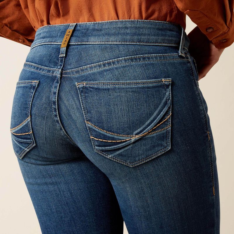ARIAT WOMEN'S PERFECT RISE LESLIE SLIM TROUSER JEAN - VERMONT
