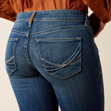 ARIAT WOMEN'S PERFECT RISE LESLIE SLIM TROUSER JEAN - VERMONT