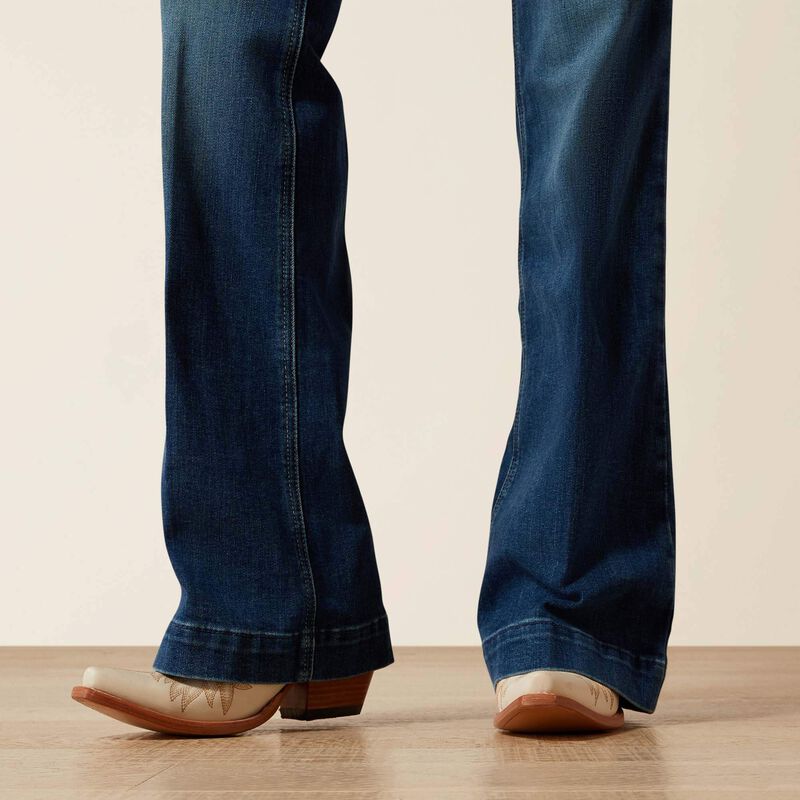 ARIAT WOMEN'S PERFECT RISE LESLIE SLIM TROUSER JEAN - VERMONT