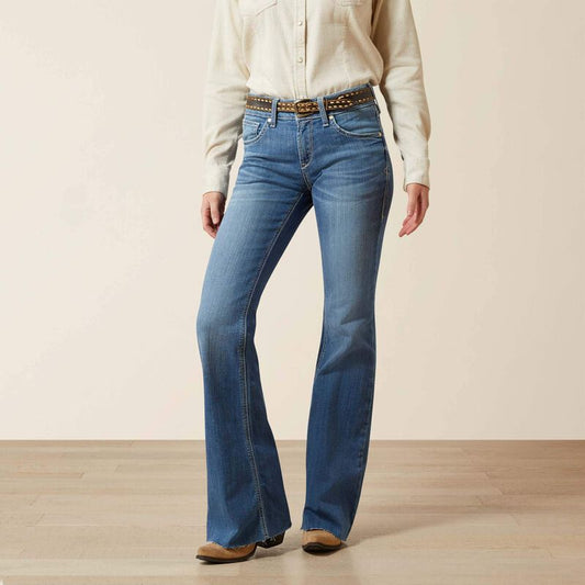 ARIAT WOMEN'S PERFECT RISE ANDREA FLARE JEANS - BELFAIRE