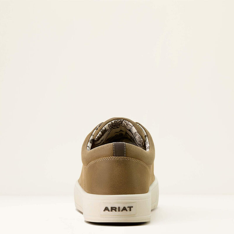 ARIAT MENS SAWYER  SLIP ON SHOE - BROWN BOMBER