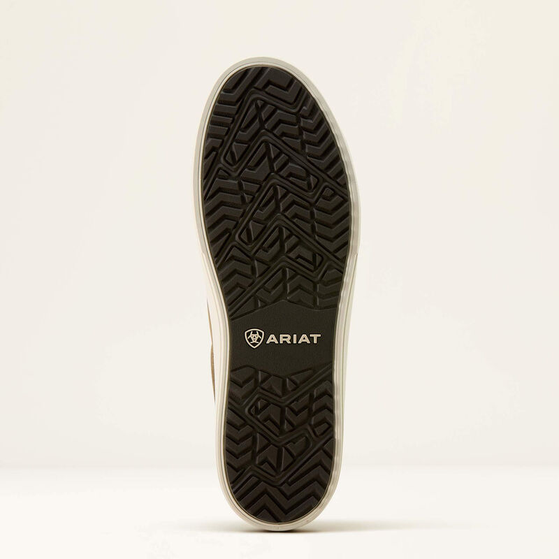 ARIAT MENS SAWYER  SLIP ON SHOE - BROWN BOMBER