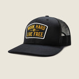 ARIAT MENS WORK HARD LIVE FREE PATCH SNAPBACK CAP