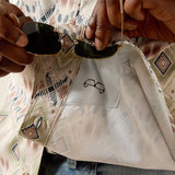 ARIAT MENS PRINTED VENTTEK OUTBOUND CLASSIC FIT SHIRT - MOONBEAM