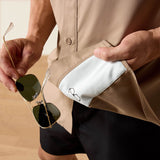 ARIAT MENS VENTTEK OUTBOUND CLASSIC FIT SHIRT - TAUPE GREY