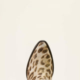 ARIAT WOMEN'S JULIETTA J TOE WESTERN BOOT - GILDED LEOPARD HAIR ON