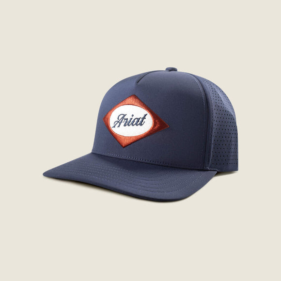 ARIAT MENS CAP DIAMOND ARIAT PATCH NAVY
