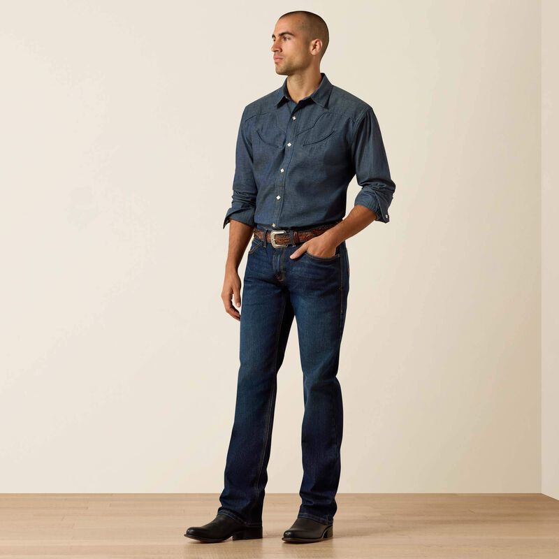 ARIAT MENS M4 RELAXED DARIAN BOOT CUT JEAN - SULLIVAN