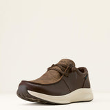 ARIAT MENS BUCKEYE WATERPROOF SHOE - MOCHA|CHOCOLATE