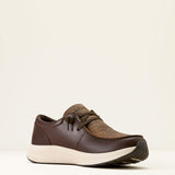 ARIAT MENS BUCKEYE WATERPROOF SHOE - MOCHA|CHOCOLATE