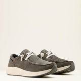 ARIAT MENS BUCKEYE WATERPROOF SHOE - JAVA|CHARCOAL ELEPHANT PRINT