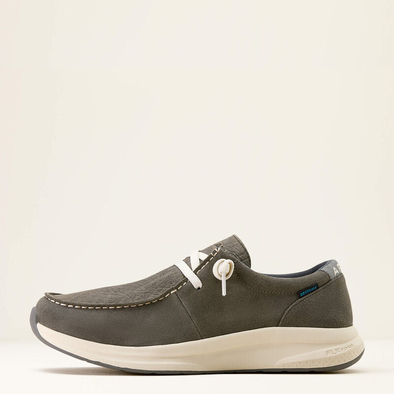ARIAT MENS BUCKEYE WATERPROOF SHOE - JAVA|CHARCOAL ELEPHANT PRINT