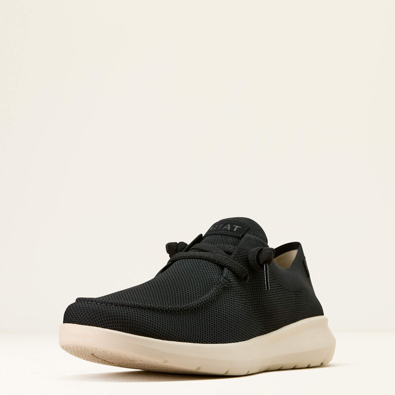 ARIAT MENS HILO SHOE - BLACK KNIT