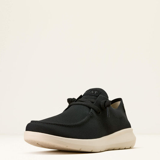ARIAT MENS HILO SHOE - BLACK KNIT