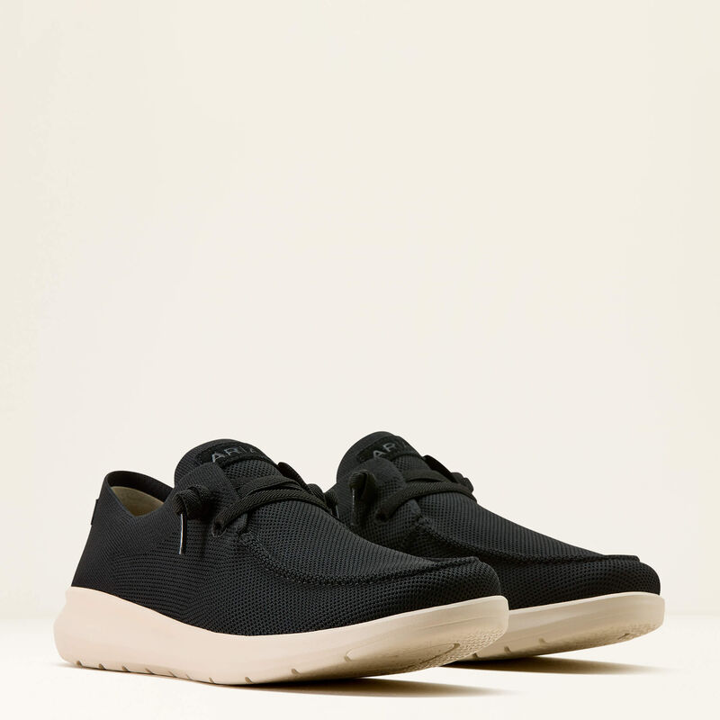 ARIAT MENS HILO SHOE - BLACK KNIT