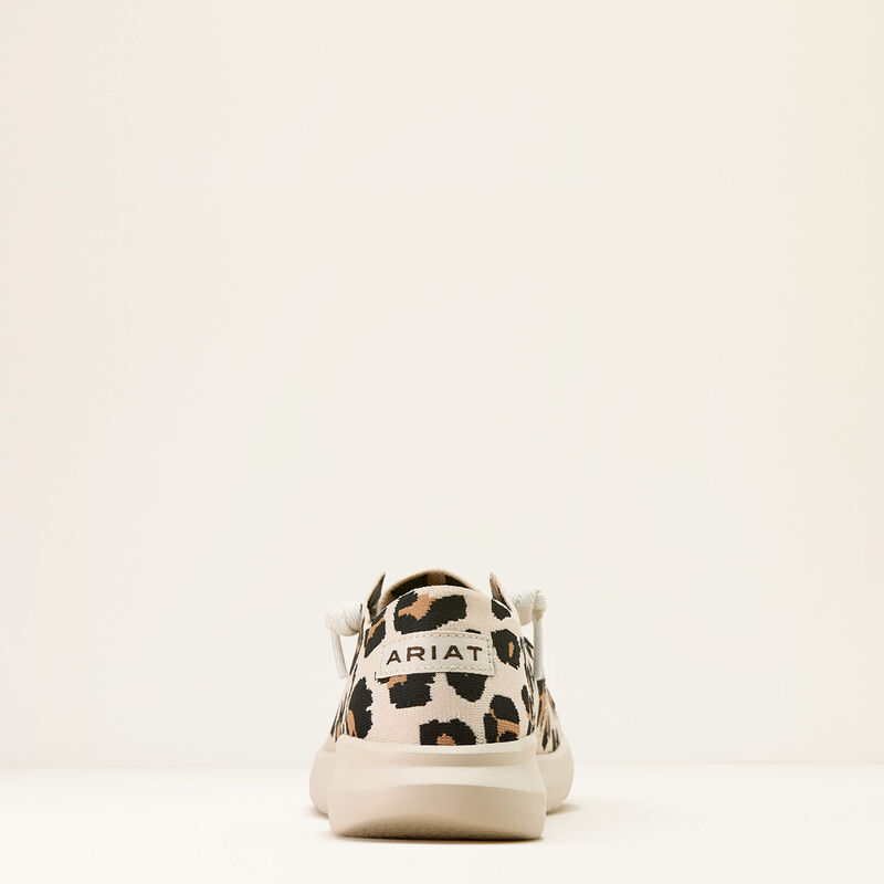 ARIAT WOMEN'S HILO SHOE - LIGHT LEOPARD KNIT