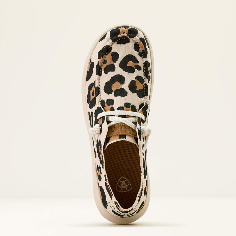 ARIAT WOMEN'S HILO SHOE - LIGHT LEOPARD KNIT