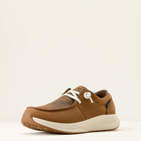 ARIAT WOMEN'S BUCKEYE WATERPROOF SHOE - COFFE BEAN/BROWN LIZARD EMBOSS