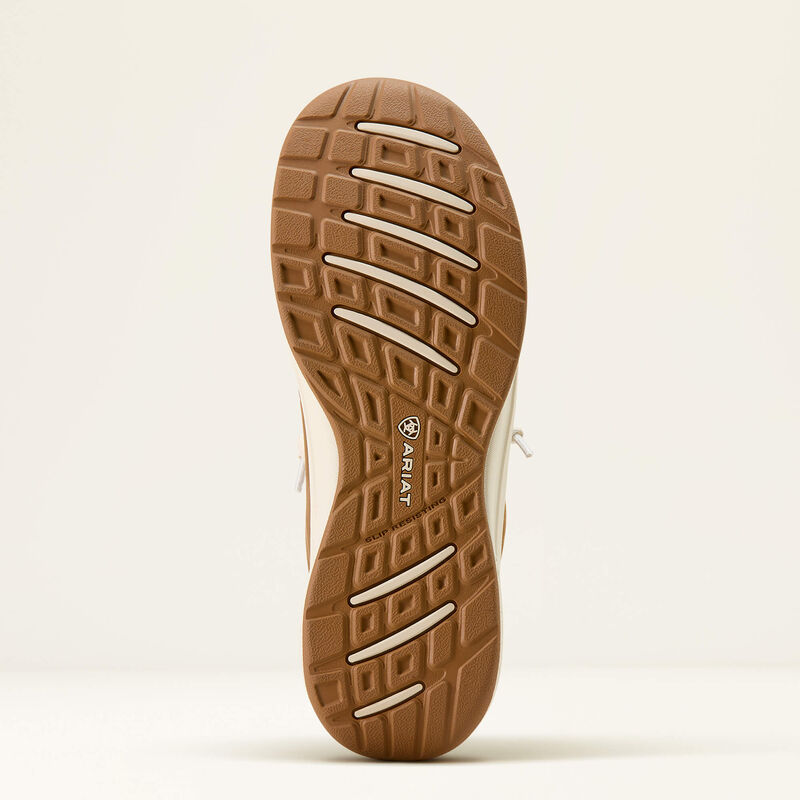 ARIAT WOMEN'S BUCKEYE WATERPROOF SHOE - COFFE BEAN/BROWN LIZARD EMBOSS