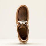 ARIAT WOMEN'S BUCKEYE WATERPROOF SHOE - COFFE BEAN/BROWN LIZARD EMBOSS