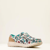 ARIAT WOMEN'S TURQUOISE JEWELRY BOX|CAMEL SUEDE HILO SHOES