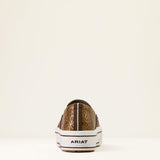 ARIAT WOMEN'S SKYLAR SLIP ON SHOE - BROWN FLORAL EMBOSS