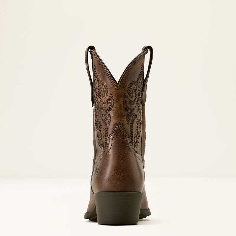 ARIAT WOMEN'S LACONA X TOE WESTERN BOOT - MESA BROWN