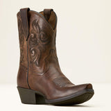 ARIAT WOMEN'S LACONA X TOE WESTERN BOOT - MESA BROWN