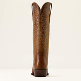 ARIAT WOMEN'S ELLAMORE X TOE WESTERN BOOT - SMOKED WHEAT