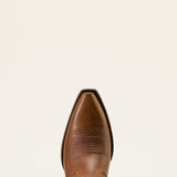 ARIAT WOMEN'S ELLAMORE X TOE WESTERN BOOT - SMOKED WHEAT