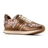 ARIAT WOMEN'S RANCH RUNNER SHOES - BRONZED LEOPARD