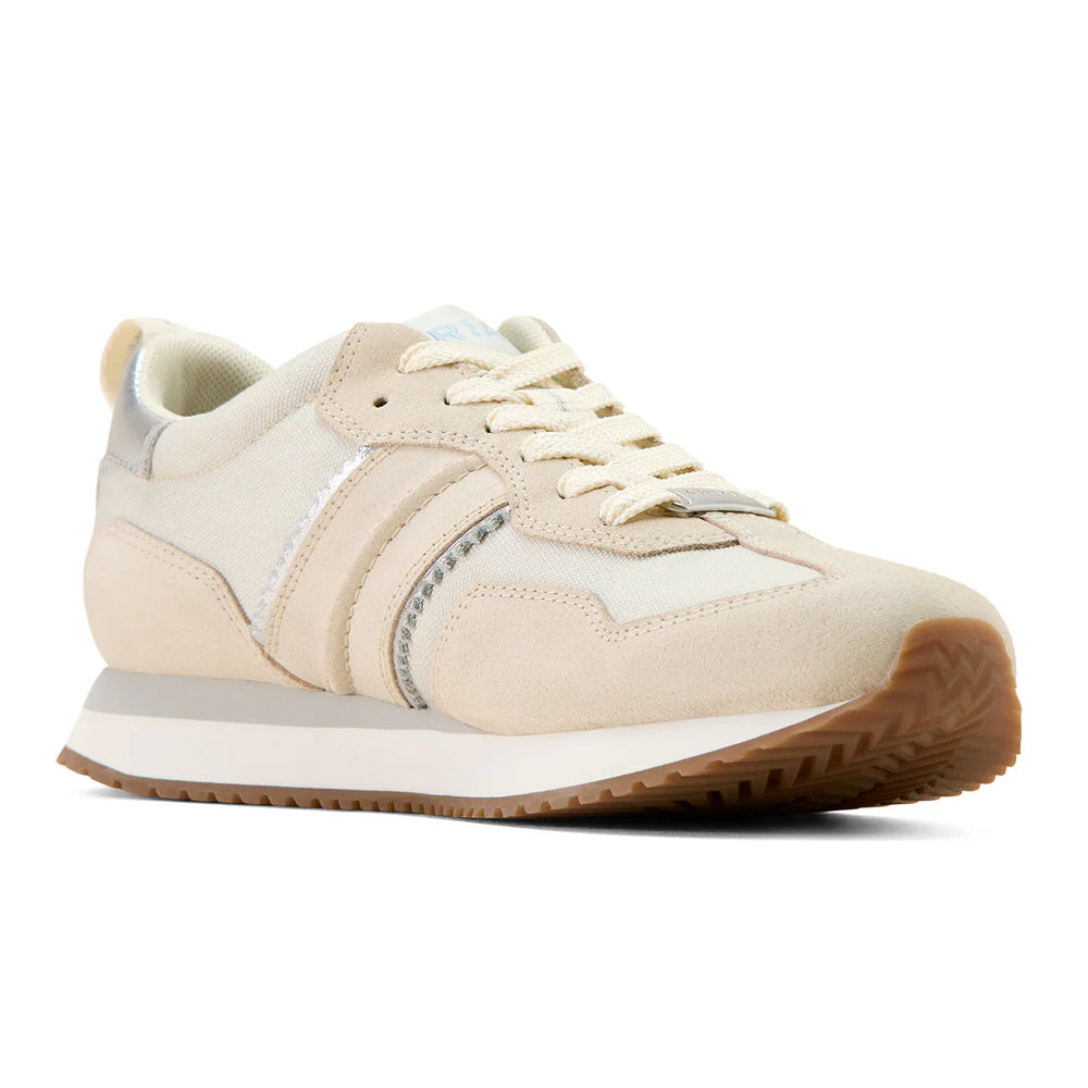 ARIAT WOMEN'S RANCH RUNNER SHOES - BUTTERCREAM