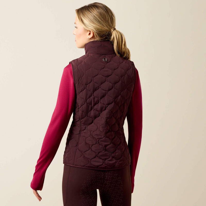 ARIAT WOMEN'S ASHLEY 2.0 INSULATED VEST - CHOCOLATE PLUM
