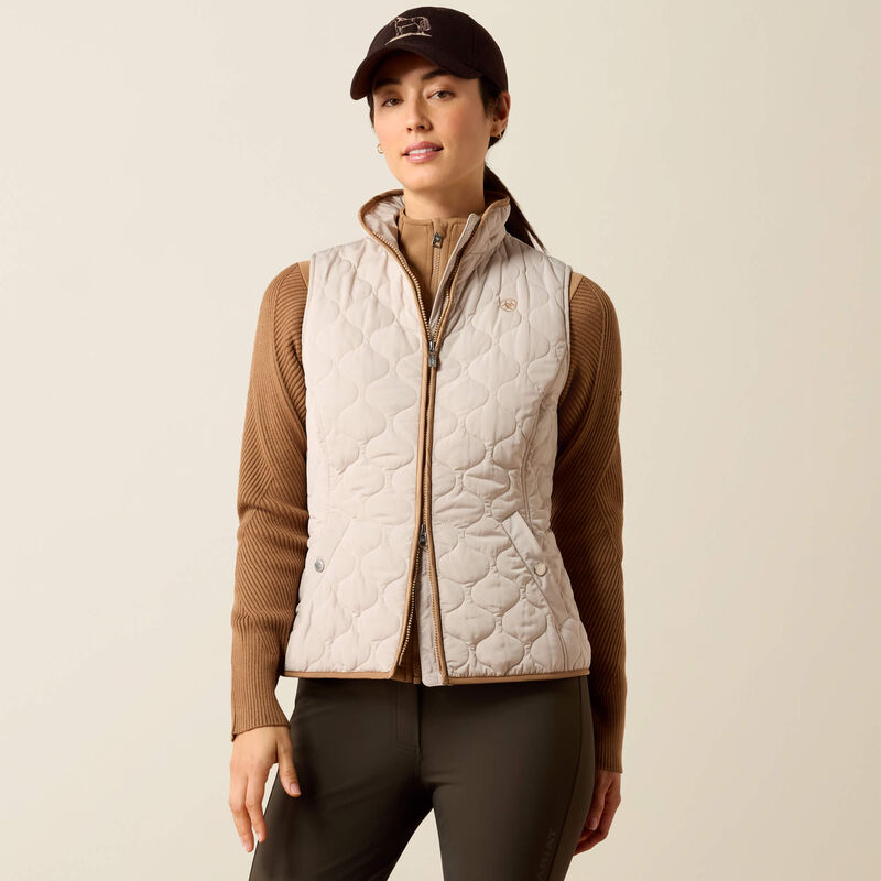 ARIAT WOMEN'S ASHLEY 2.0 INSULATED VEST - CHATEAU GREY