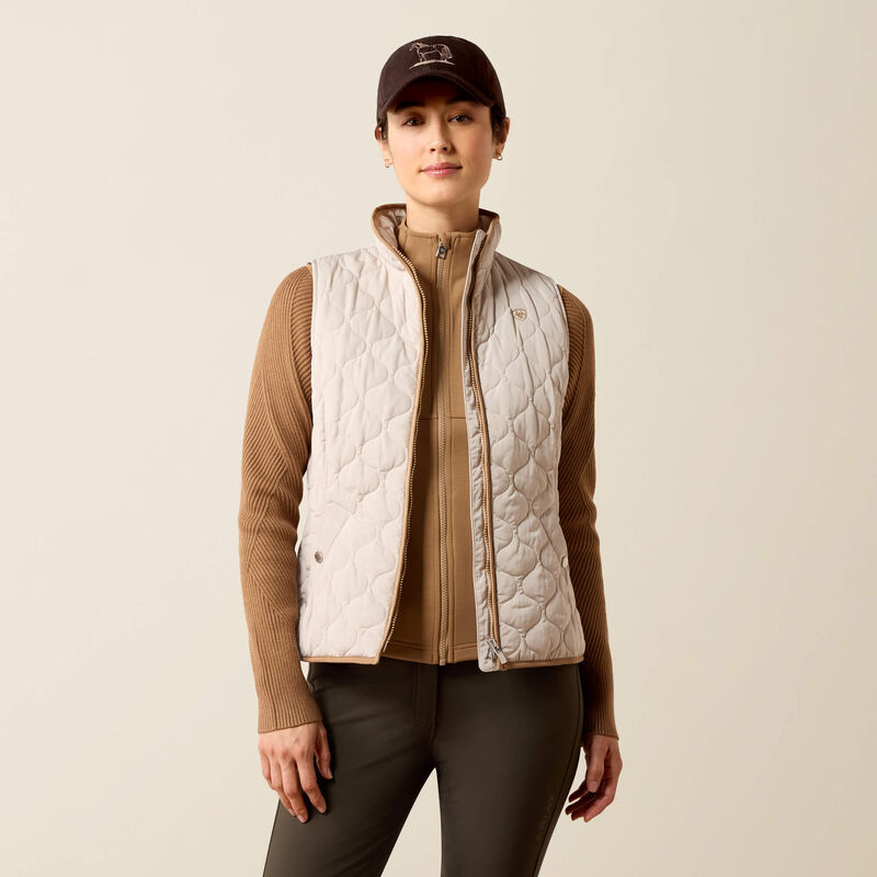 ARIAT WOMEN'S ASHLEY 2.0 INSULATED VEST - CHATEAU GREY