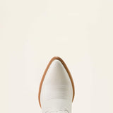 ARIAT WOMEN'S Beaux J Toe Western Boot -IVORY PEARL|ZESTY ORANGE