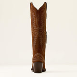 ARIAT WOMEN'S Casanova X Toe Western Boot - OILED TAN SUEDE