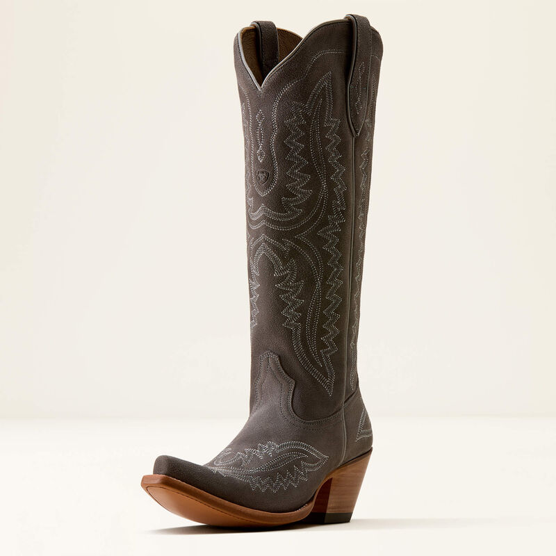 ARIAT WOMEN'S Casanova X Toe Western Boot - ASH SUEDE