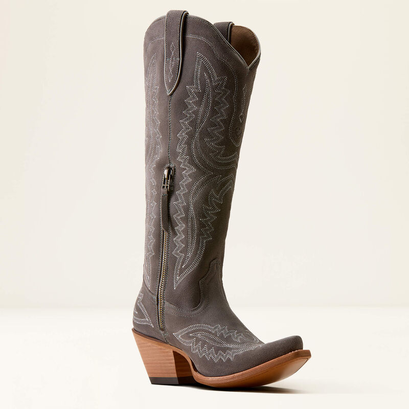 ARIAT WOMEN'S Casanova X Toe Western Boot - ASH SUEDE