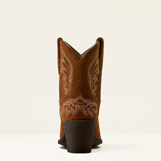 ARIAT WOMEN'S CHANDLER X TOE WESTERN BOOT - OILED TAN SUEDE