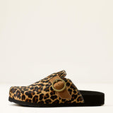 ARIAT WOMEN'S COUNTRY MULE LEOPARD HAIR ON|OXFORD TAN