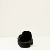 ARIAT WOMEN'S COUNTRY MULE BLACK SUEDE|BRINDLE HAIR ON