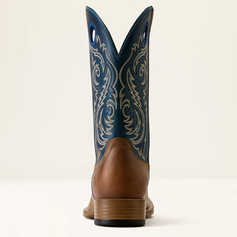 ARIAT MENS REDCLIFF WIDE SQUARE TOE COWBOY BOOT  AUTUMN TAN