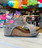 VERY G WOMEN'S ISABELLA WEDGE - CREAM