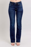 JUDY BLUE DARK WASH BOOTCUT JEAN - DARK STONE