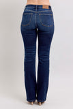 JUDY BLUE DARK WASH BOOTCUT JEAN - DARK STONE