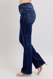 JUDY BLUE DARK WASH BOOTCUT JEAN - DARK STONE