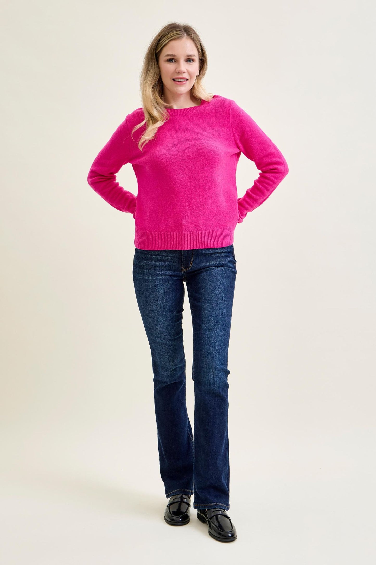 JUDY BLUE REGULAR DARK WASH BOOTCUT JEAN - DARK STONE