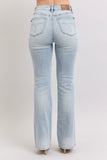 JUDY BLUE HIGH WAIST REGULAR TUMMY CONTROL BOOTCUT JEAN - LIGHT STONE